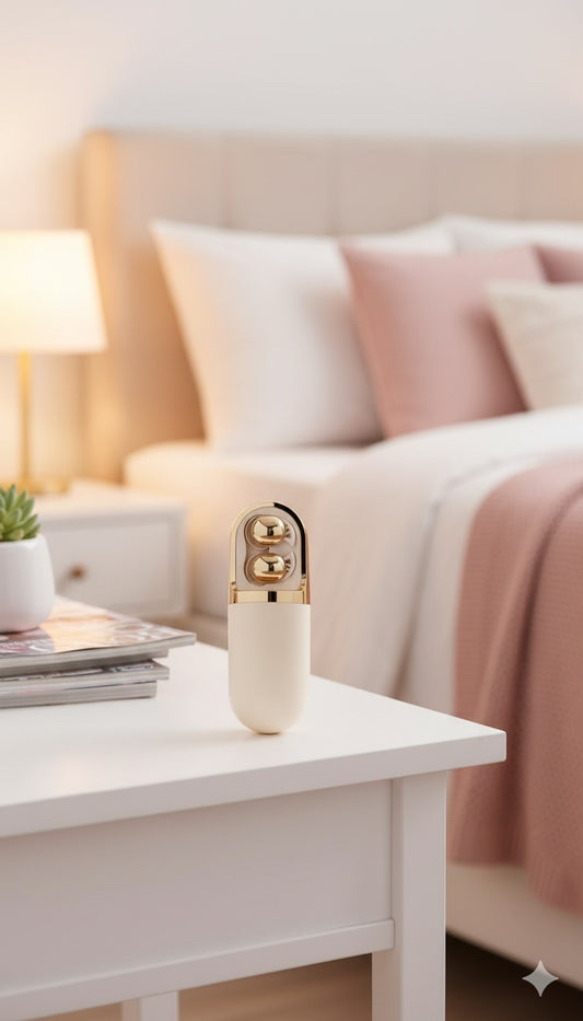 Auriculares Bluetooth con Masaje Vibratorio – Recargables, Invisibles y Cómodos para Dormir, Correr o Ciclismo