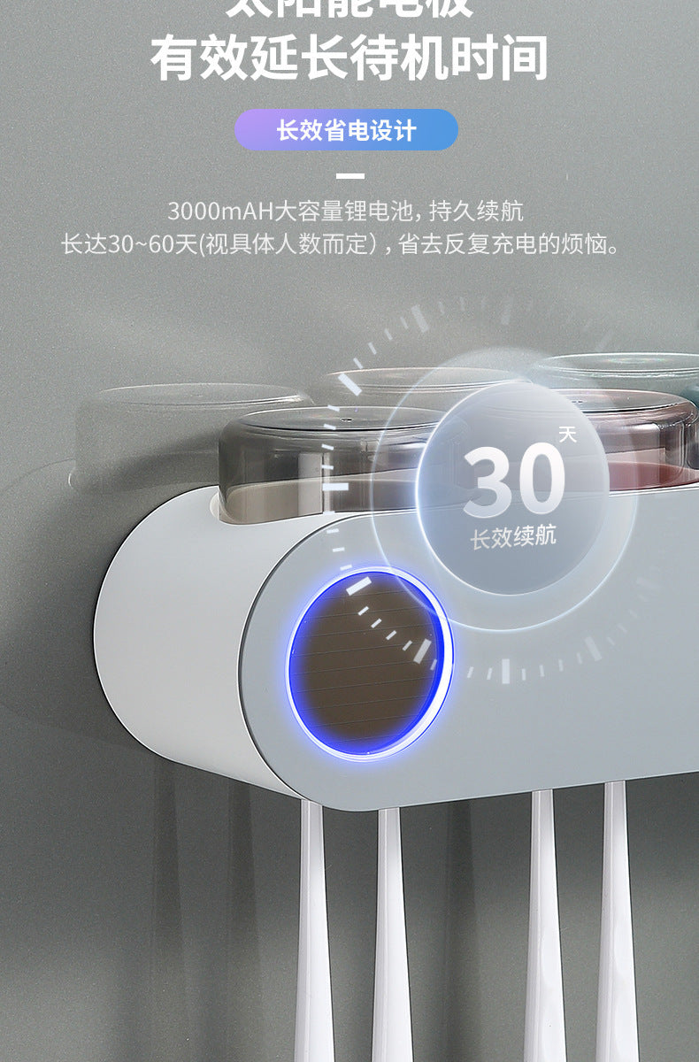 Nuevo Soporte de Cepillos de Dientes Eléctrico ECOCO con Esterilizador UV