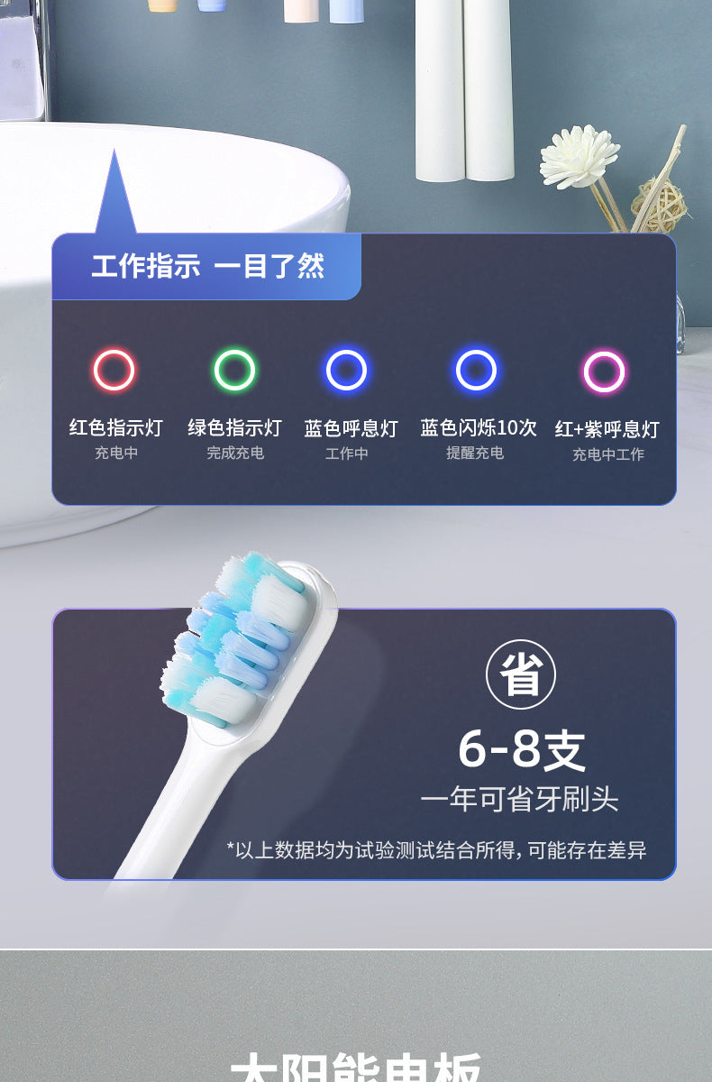 Nuevo Soporte de Cepillos de Dientes Eléctrico ECOCO con Esterilizador UV