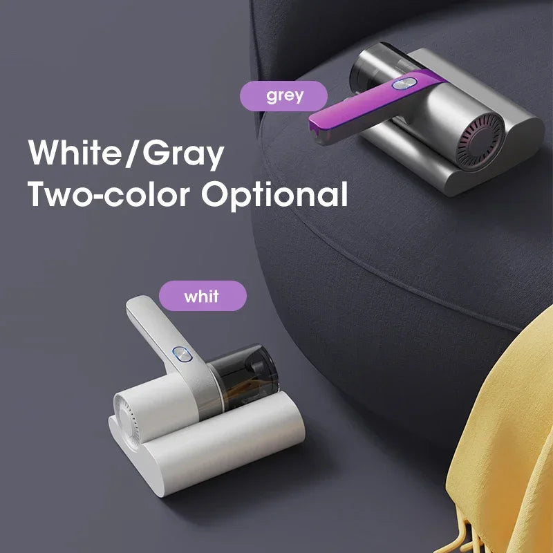 Aspiradora Inalámbrica para Ácaros – Esterilizador UV y Limpieza Profunda