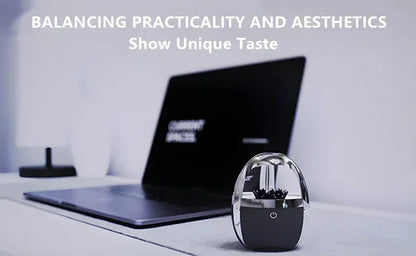 Mini Bocina Bluetooth 2025 – Ballena LED con Fluido Magnético