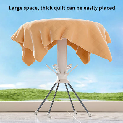 Tendedero Plegable Tipo Pulpo con 3/2/1 Niveles – Portátil, Giratorio y de Pie para Interior o Balcón