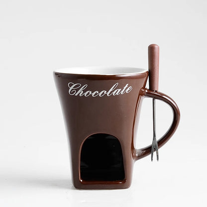 Set de Fondue Individual – Mini Taza Calentadora