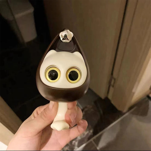 Gancho Adhesivo Decorativo con Diseño de Gato de Ojos Grandes – Práctico, Tierno y Fácil de Instalar