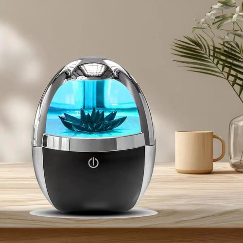 Mini Bocina Bluetooth 2025 – Ballena LED con Fluido Magnético