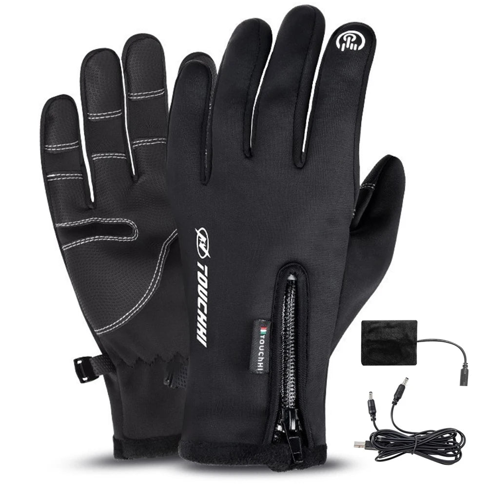 Guantes Térmicos Eléctricos Recargables – Calefacción para Invierno, Esquí, Snowboard, Caza y Pesca