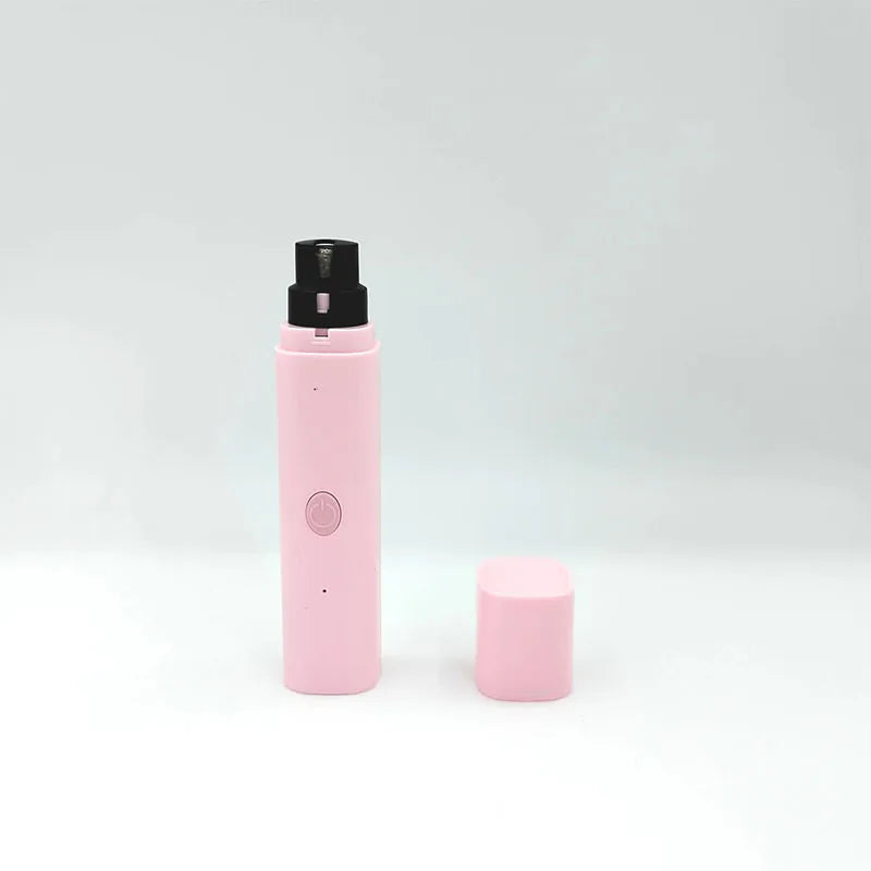 Cortauñas Eléctrico para Mascotas – Recargable con Luz LED, Silencioso y Seguro para Perros y Gatos