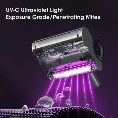 Aspiradora Inalámbrica para Ácaros – Esterilizador UV y Limpieza Profunda