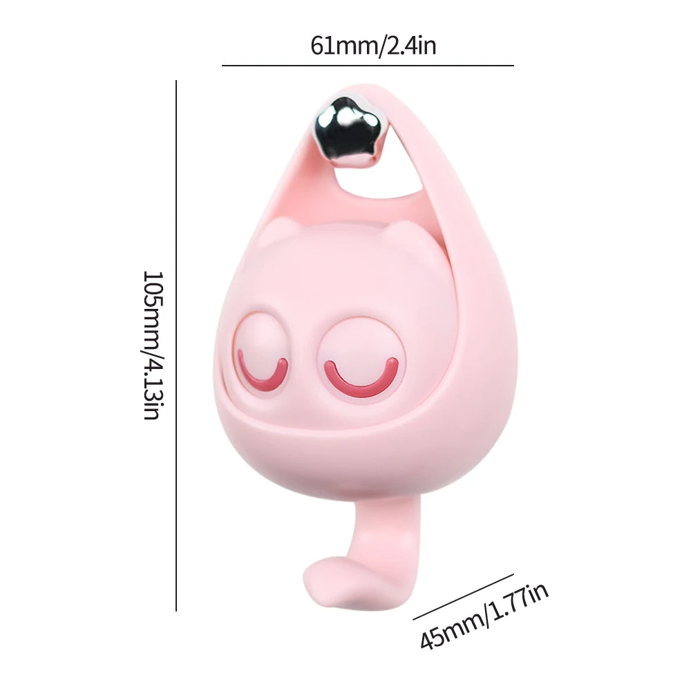 Gancho Adhesivo Decorativo con Diseño de Gato de Ojos Grandes – Práctico, Tierno y Fácil de Instalar