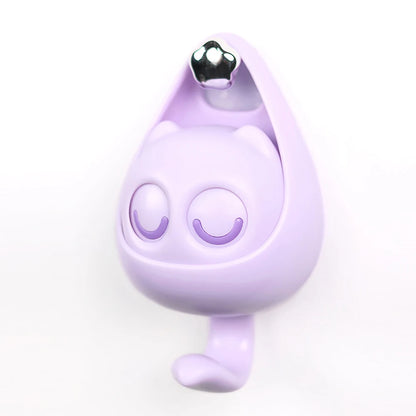 Gancho Adhesivo Decorativo con Diseño de Gato de Ojos Grandes – Práctico, Tierno y Fácil de Instalar