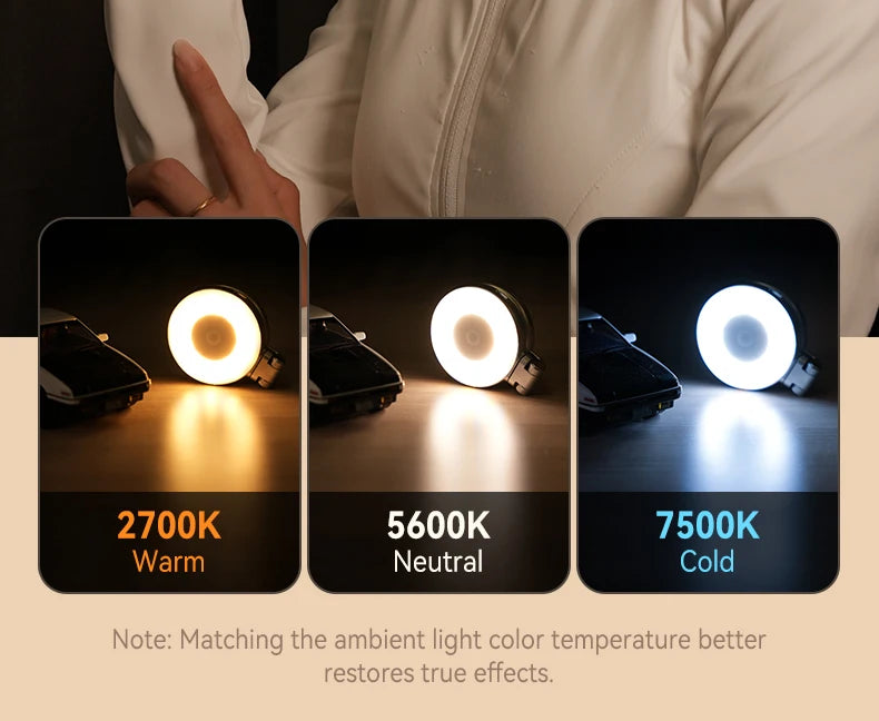 Empuñadura Magnética TELESIN Fun Shot con Control Remoto – Soporte de Cámara para Teléfonos Android e iOS