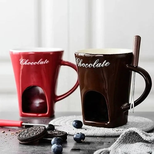 Set de Fondue Individual – Mini Taza Calentadora