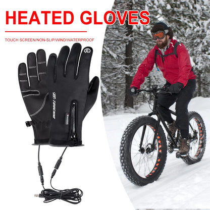 Guantes Térmicos Eléctricos Recargables – Calefacción para Invierno, Esquí, Snowboard, Caza y Pesca