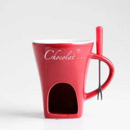 Set de Fondue Individual – Mini Taza Calentadora