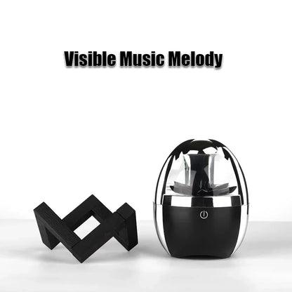 Mini Bocina Bluetooth 2025 – Ballena LED con Fluido Magnético