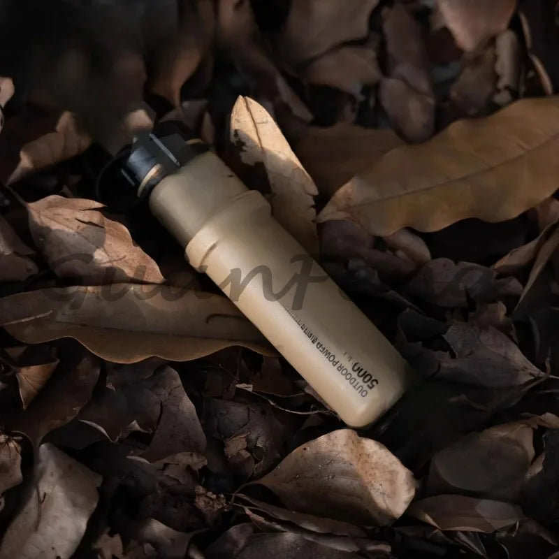 Power Bank Multifuncional con Luz Retro para Camping