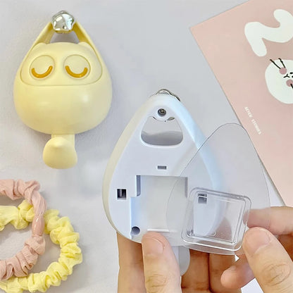 Gancho Adhesivo Decorativo con Diseño de Gato de Ojos Grandes – Práctico, Tierno y Fácil de Instalar