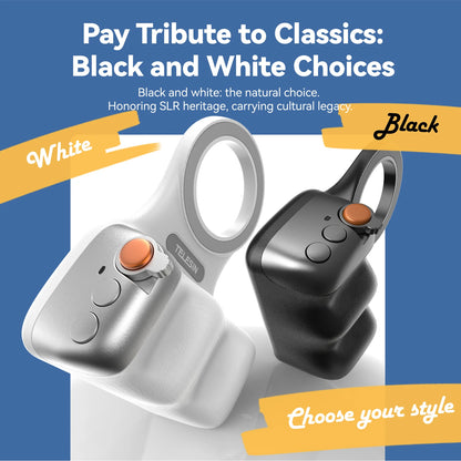 Empuñadura Magnética TELESIN Fun Shot con Control Remoto – Soporte de Cámara para Teléfonos Android e iOS